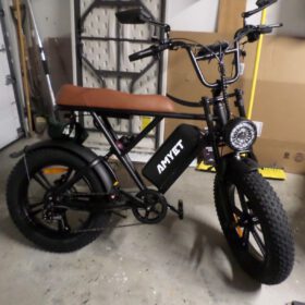 AMYET G60 Electric Bicycle 20" 1000W Off-Road photo review