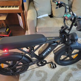 AMYET G60 Electric Bicycle 20" 1000W Off-Road photo review